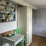 Historic House At Aarsdale Harbor On Bornholm Svaneke