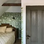 Historic House At Aarsdale Harbor On Bornholm *