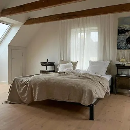 Historic House At Aarsdale Harbor On Bornholm Svaneke