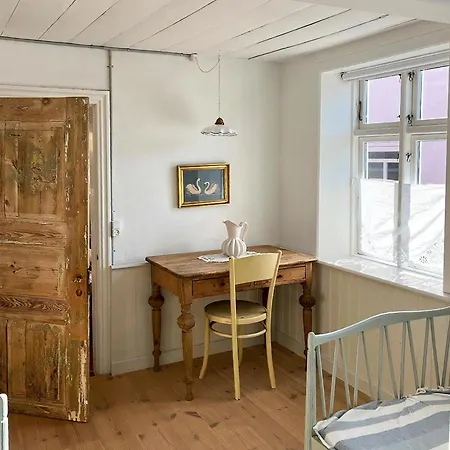 Historic House At Aarsdale Harbor On Bornholm Svaneke