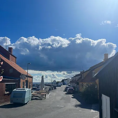 Historic House At Aarsdale Harbor On Bornholm *